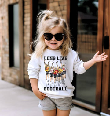 LONG LIVE CHIEFS FOOTBALL CREWNECK | YOUTH + ADULT