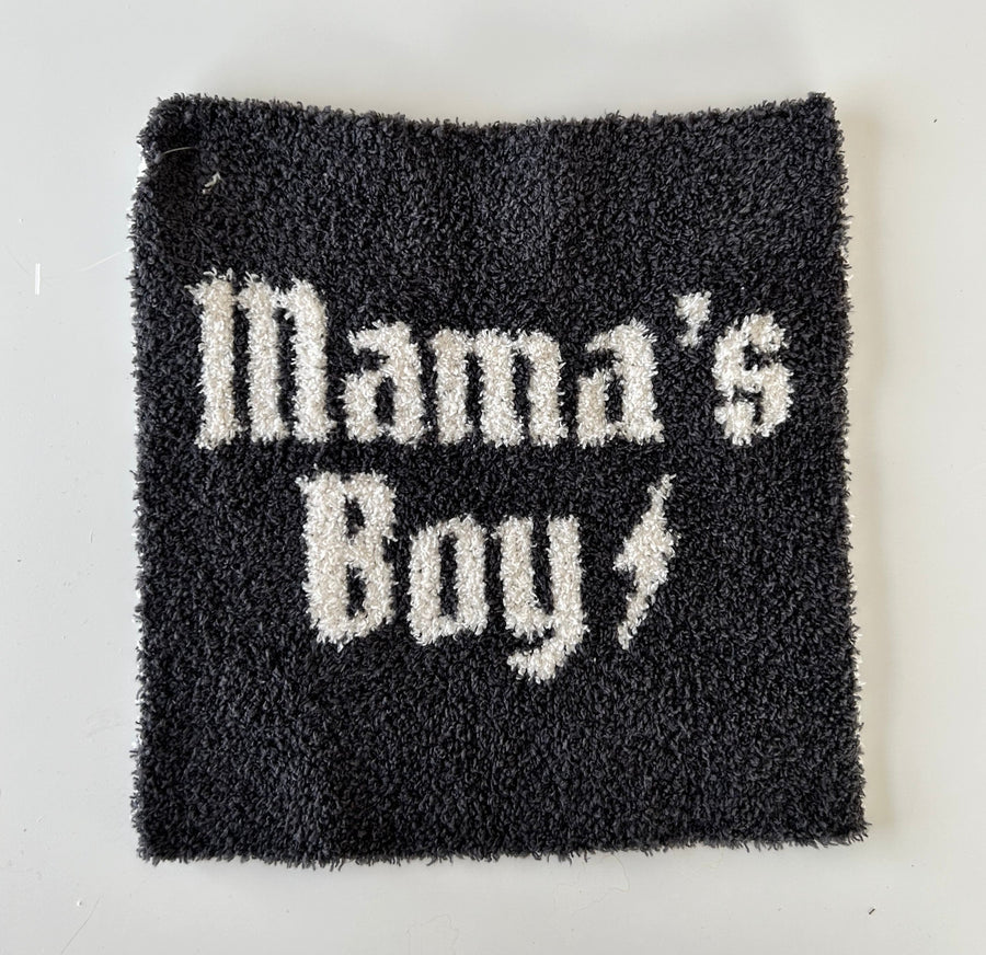 OLLC MAMA'S BOY PLUSH BLANKET | LOVEY