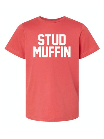 STUD MUFFIN TEE | RED