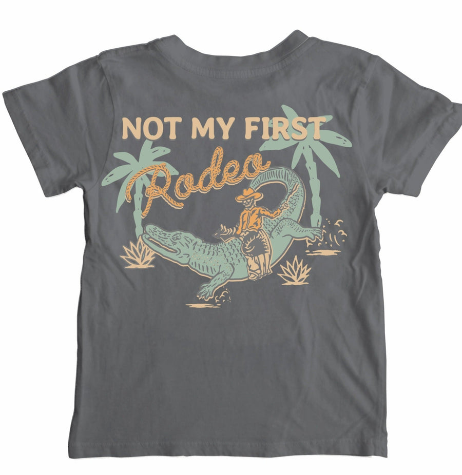 TINY WHALES NOT MY FIRST RODEO TEE