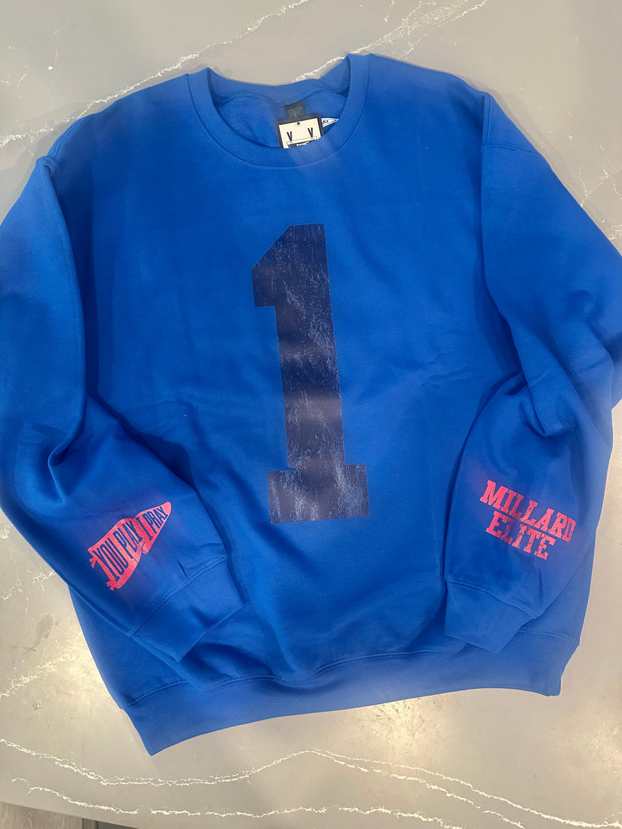 (PRE-ORDER) CUSTOM #1 FAN SWEATSHIRT | VARIOUS STYLES