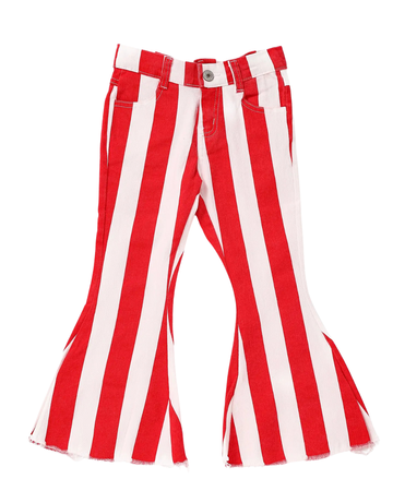 (PRE-ORDER) ALEXA BELL BOTTOM DENIM JEANS | VARIOUS TEAM COLORS