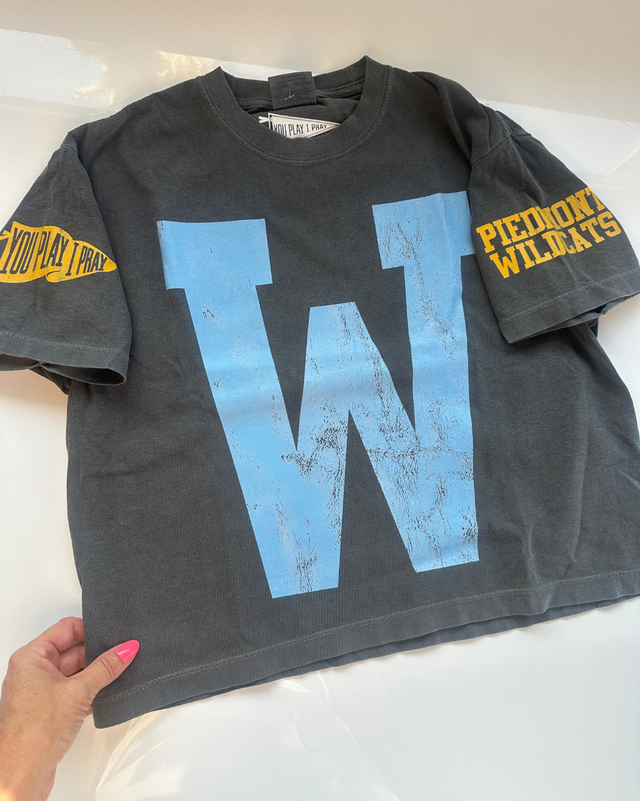 (PRE-ORDER) CUSTOM #1 FAN BOXY TEES | CREAM OR PEPPER