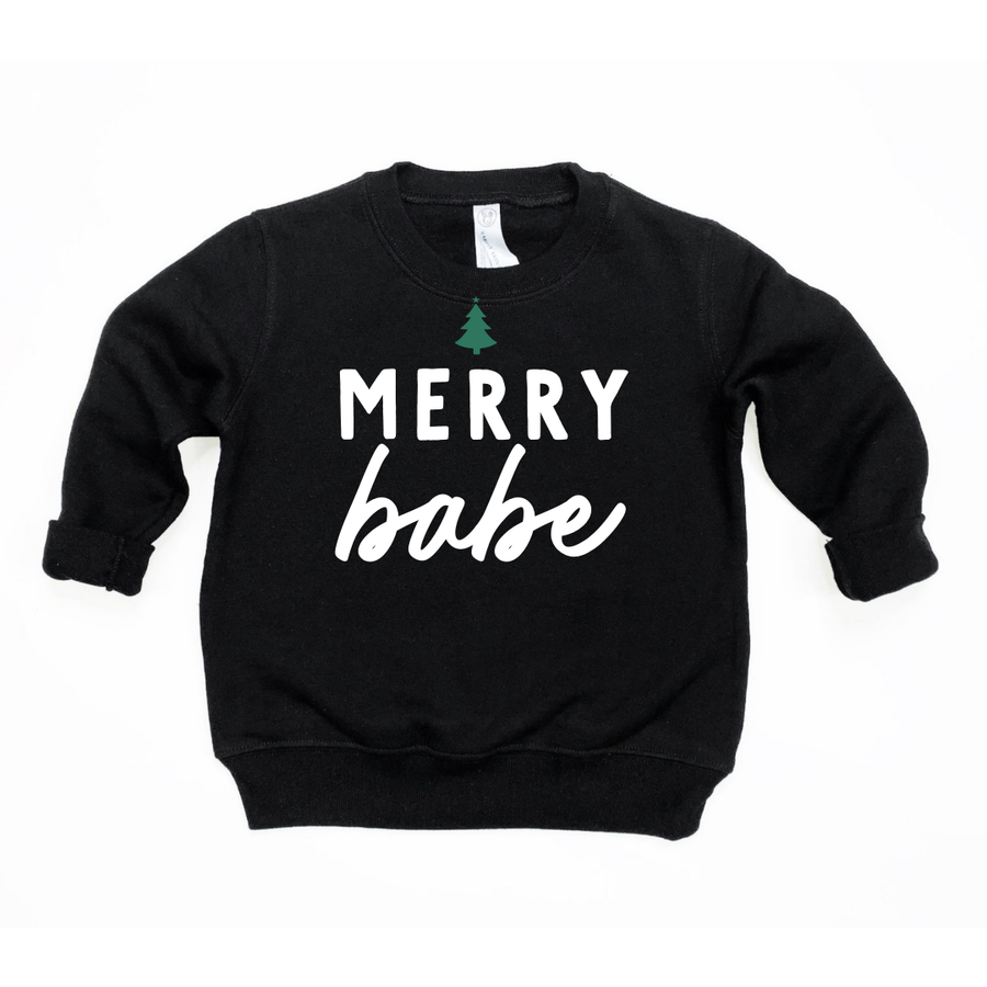 SAVED BY GRACE Merry Babe Tree Pullover (COLLECTIVE)