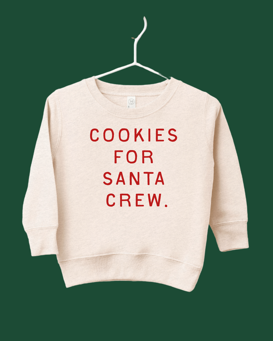 Cookies For Santa Crew Pullover