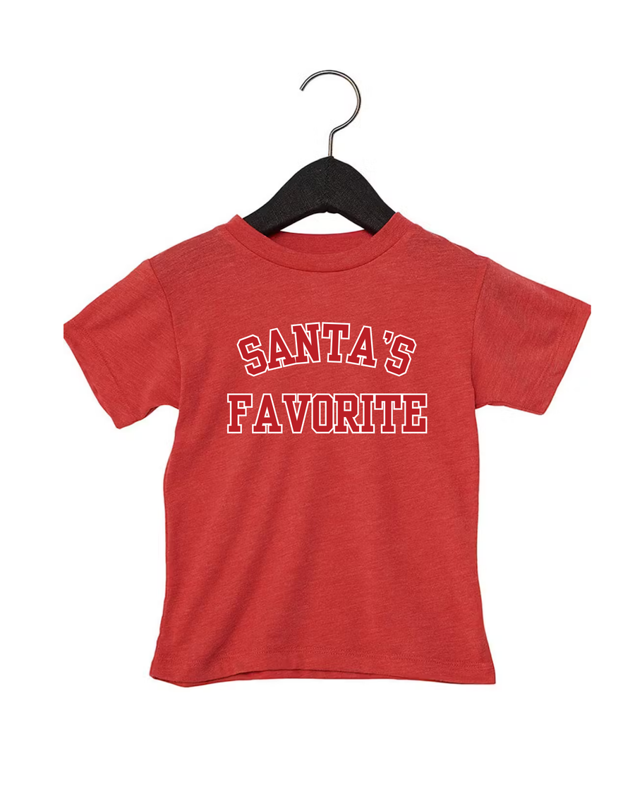 Santa's Favorite Varsity Tee