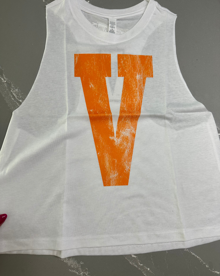 (PRE-ORDER) CUSTOM #1 FAN CROP TANK | VARIOUS COLORS