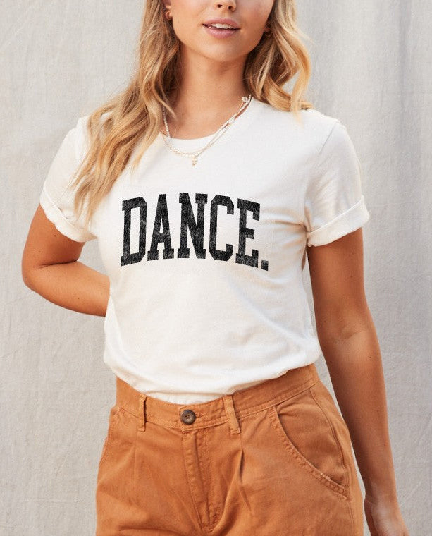 THE OC DANCE WOMEN'S TEE | VINTAGE WHITE