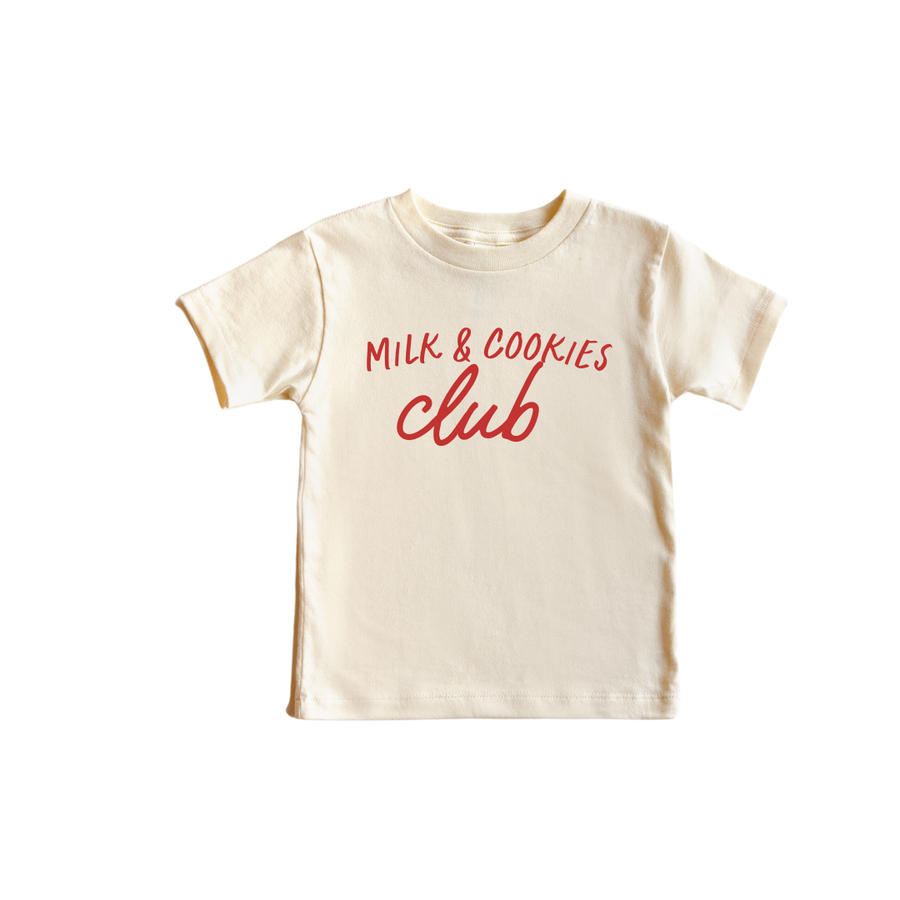 SAVED BY GRACE Milk + Cookies Club Kids Tee (COLLECTIVE)