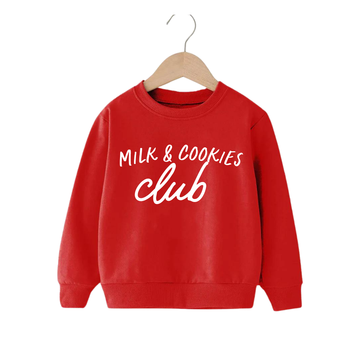 SAVED BY GRACE Milk + Cookies Club Kids Pullover (COLLECTIVE)