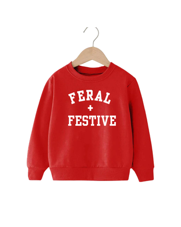 Feral + Festive Pullover