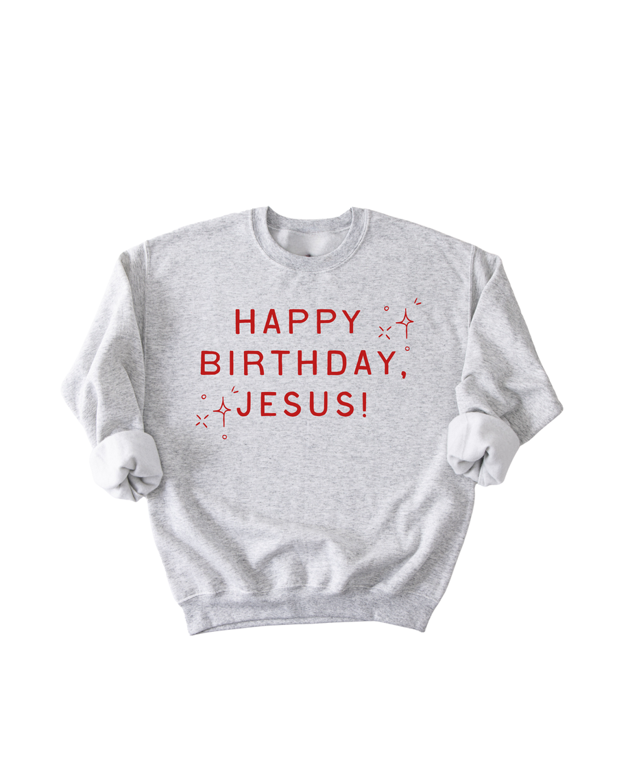 Happy Birthday, Jesus Adult Pullover