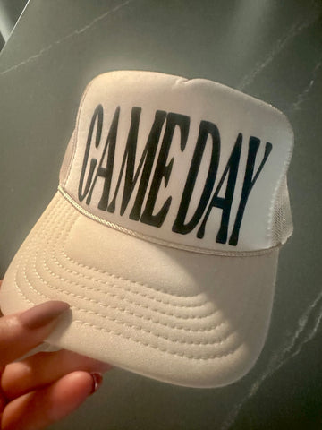 GAME DAY TRUCKER HAT | KHAKI