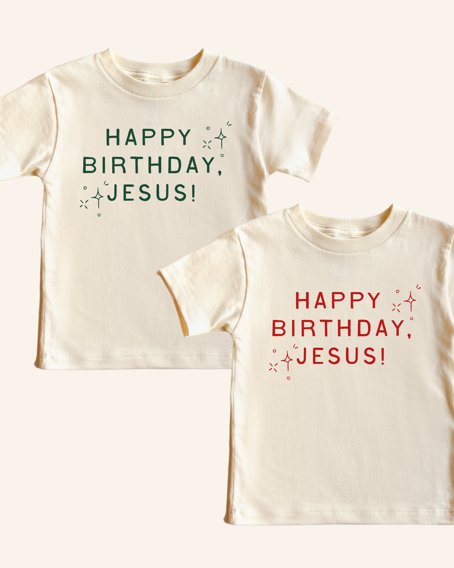Happy Birthday, Jesus Kids Tee