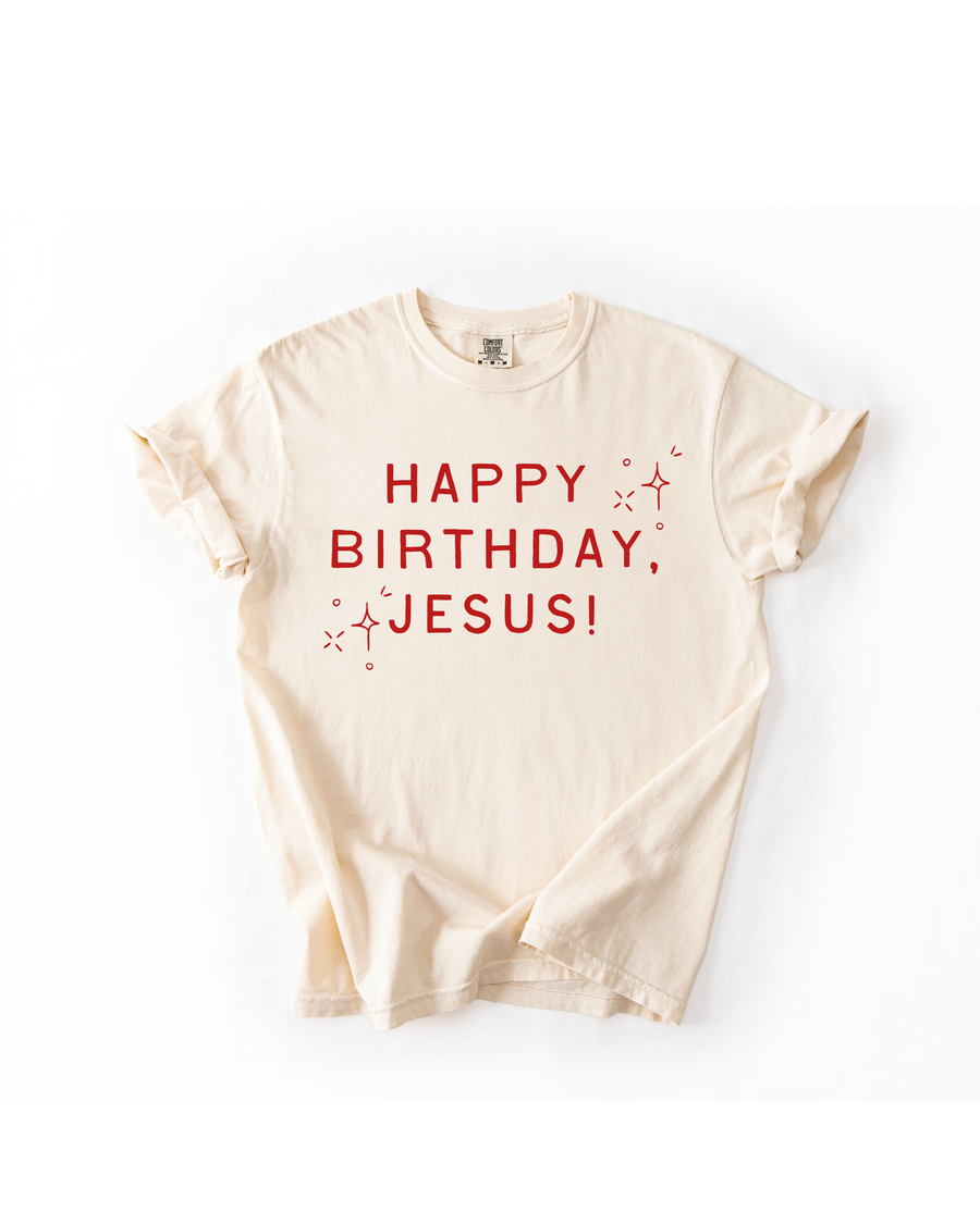 Happy Birthday, Jesus Adult Tee