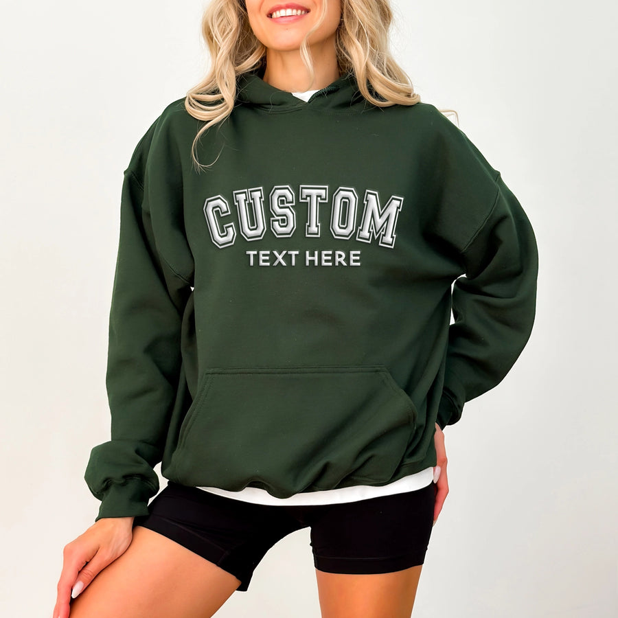 (PRE-ORDER) CUSTOM SHOP WOMEN'S PUFF PRINT HOODIE