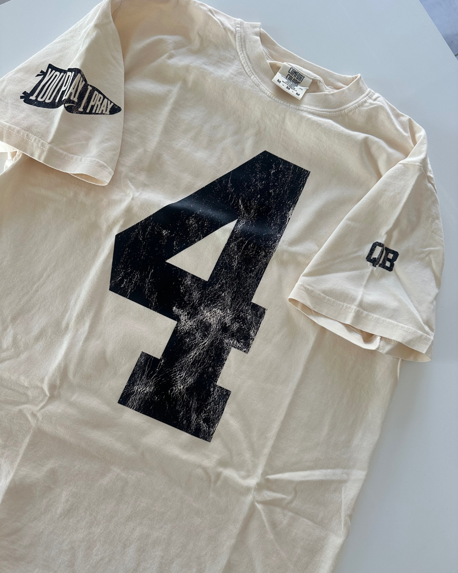 (PRE-ORDER) CUSTOM #1 FAN REGULAR TEES | CREAM, PEPPER OR WHITE