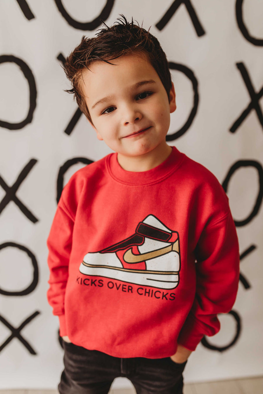 (PRE-ORDER) KICKS OVER CHICKS CREWNECK | YOUTH + ADULT