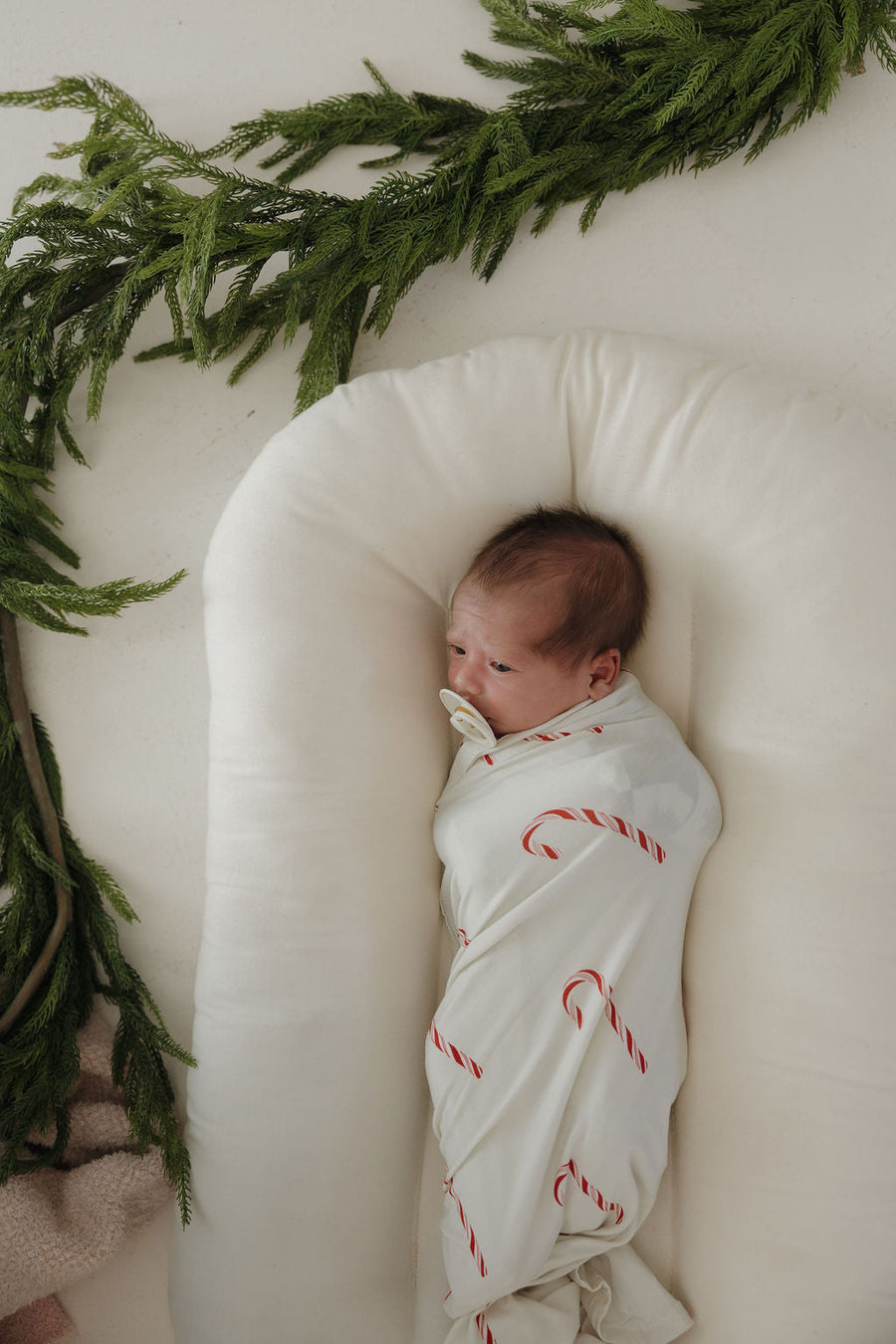 Bamboo Swaddle | Candy Cane
