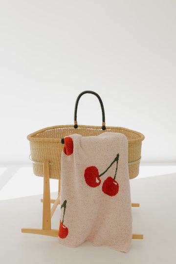 Plush Blanket | Cherry Orchard