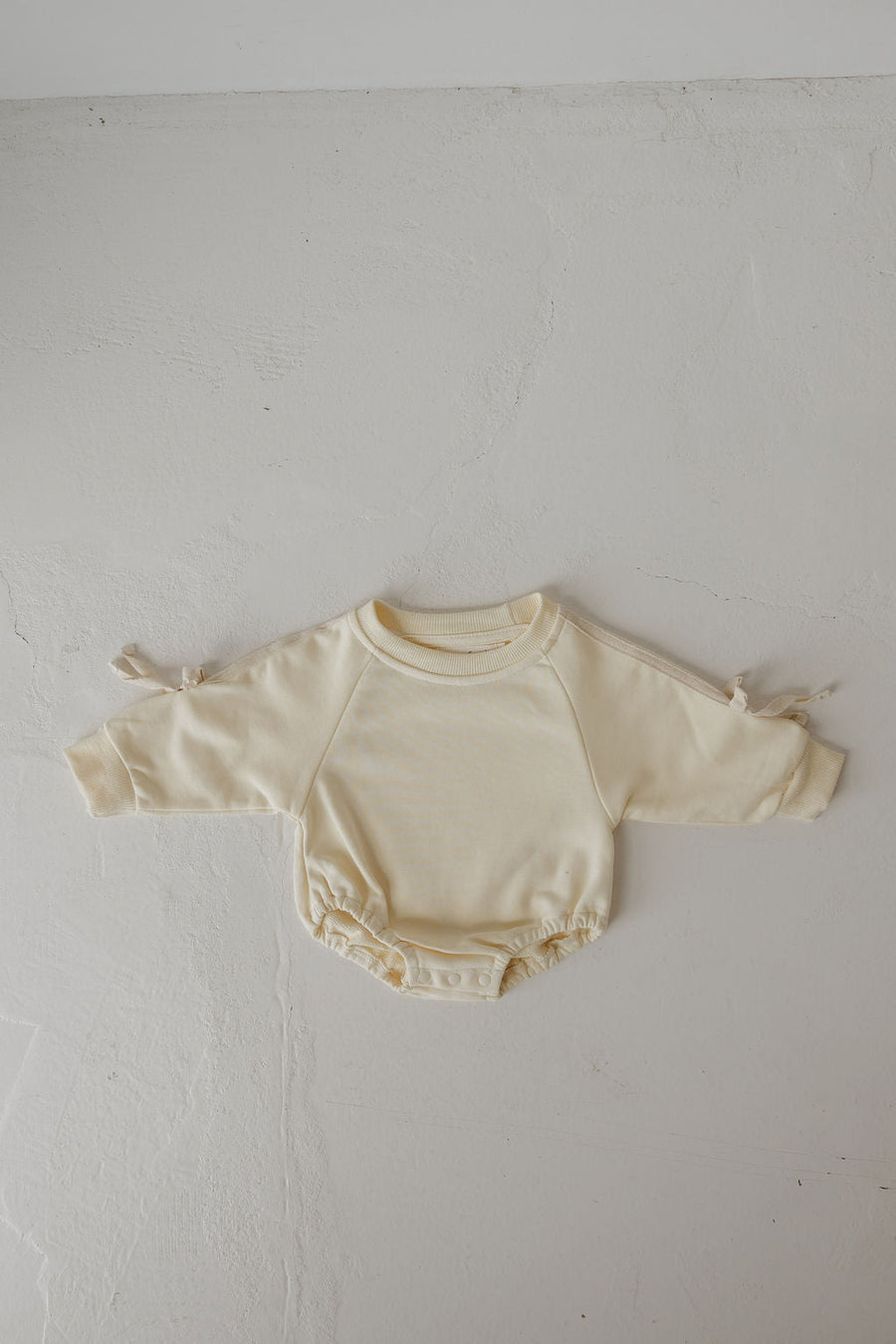 Sweatshirt Romper | Buttercream Bows