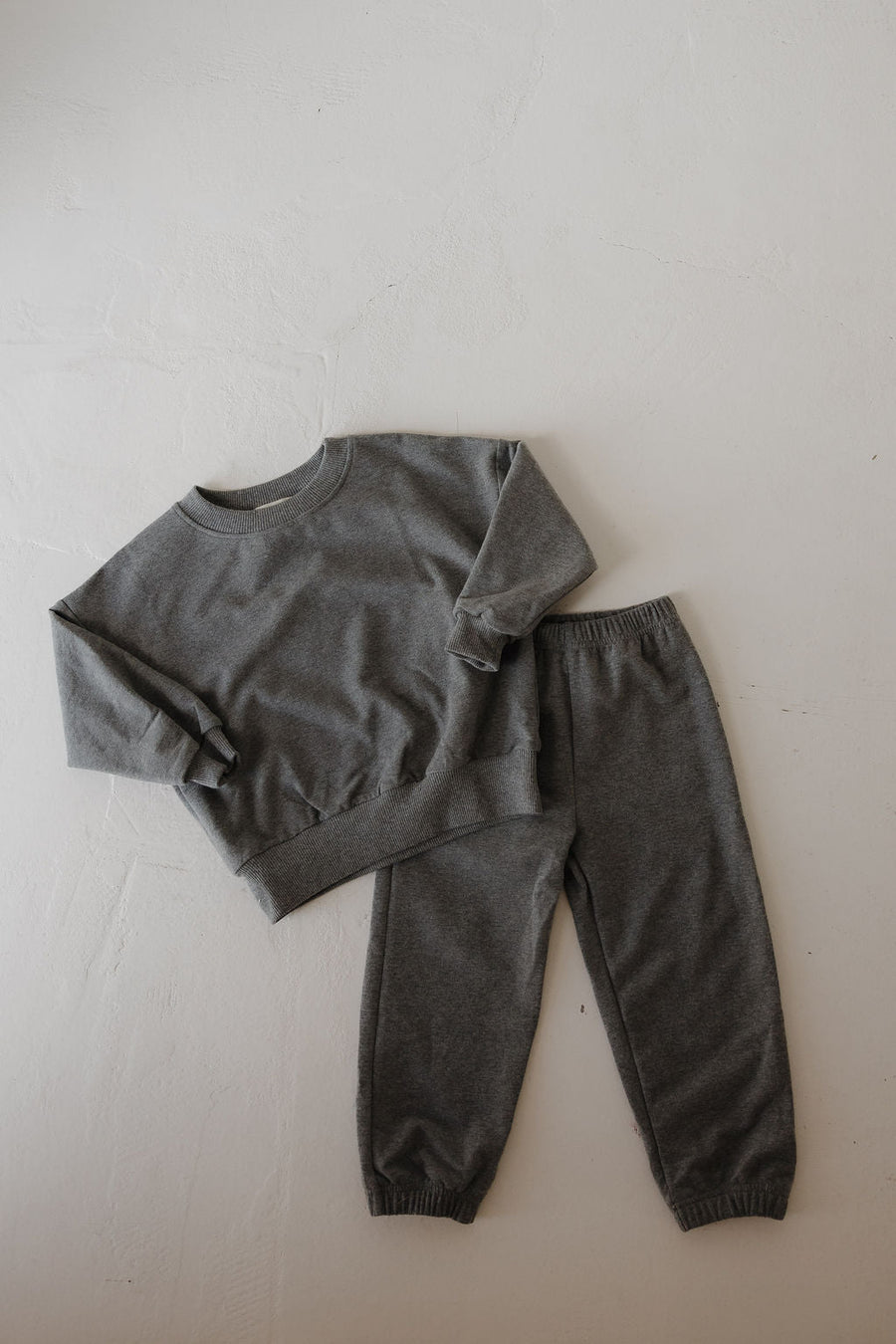 Child Sweat Set | Charcoal