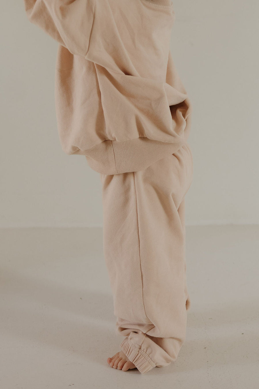 Child Sweat Set | Cashew