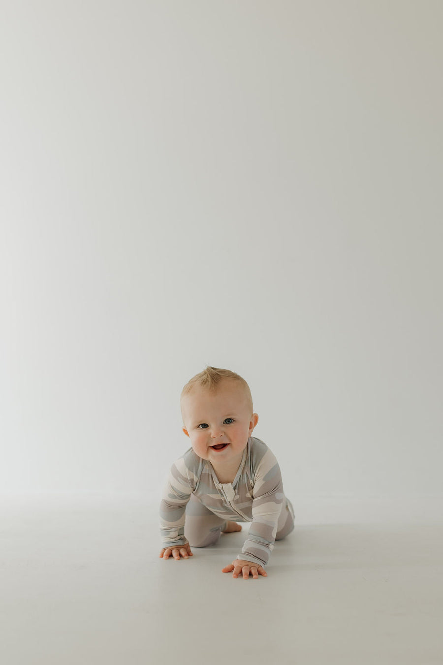 Bamboo Zip Pajamas | Camo