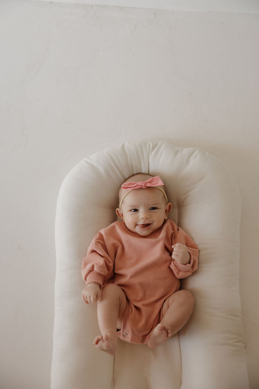 Sweatshirt Romper | Rose