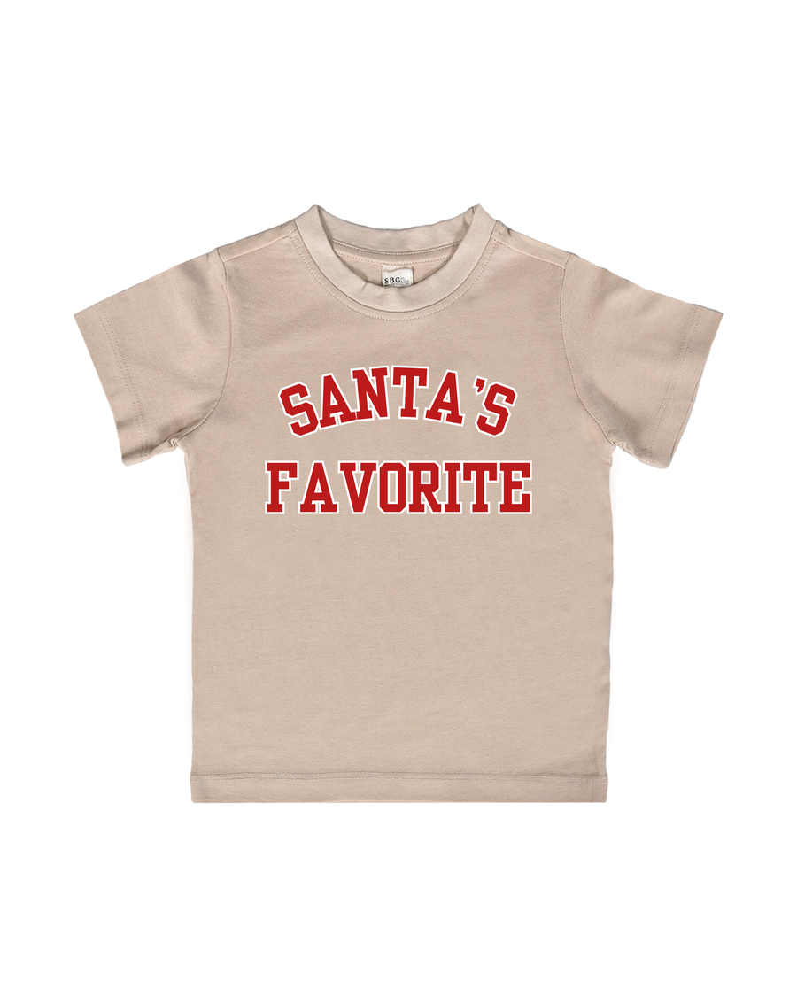 Santa's Favorite Varsity Tee