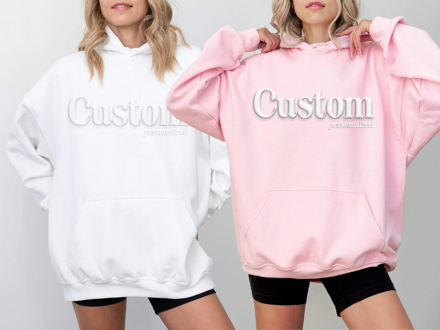 (PRE-ORDER) CUSTOM SHOP WOMEN'S PUFF PRINT HOODIE