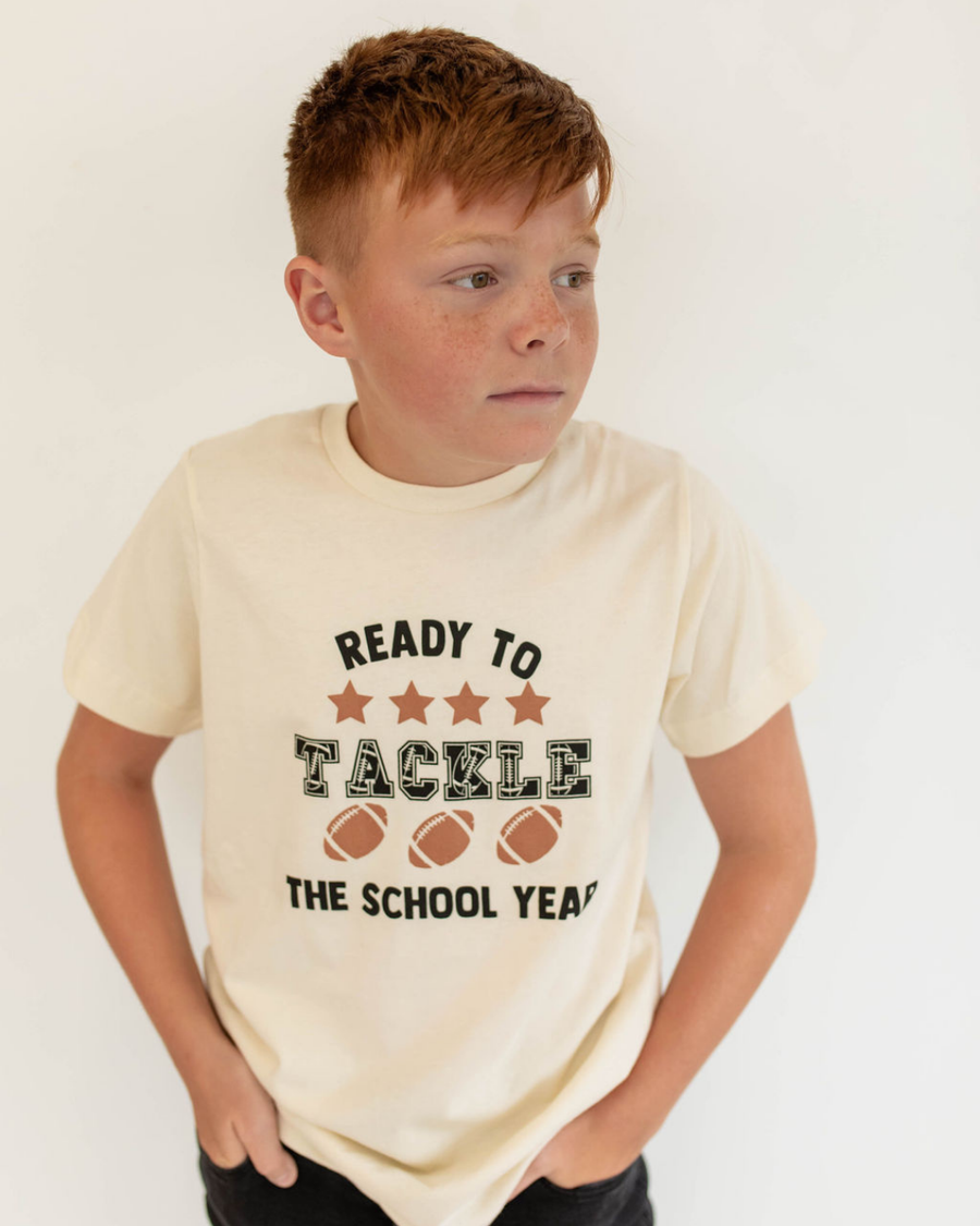 B+B READY TO TACKLE SCHOOL KID'S TEE