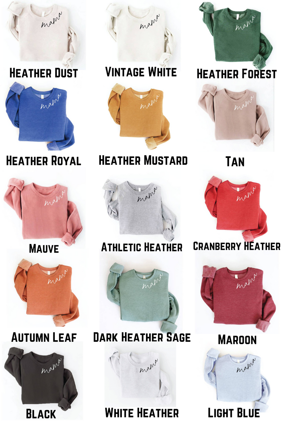 (PRE-ORDER)  THE OC GAME DAY WOMEN'S SWEATSHIRT | VARIOUS COLORS