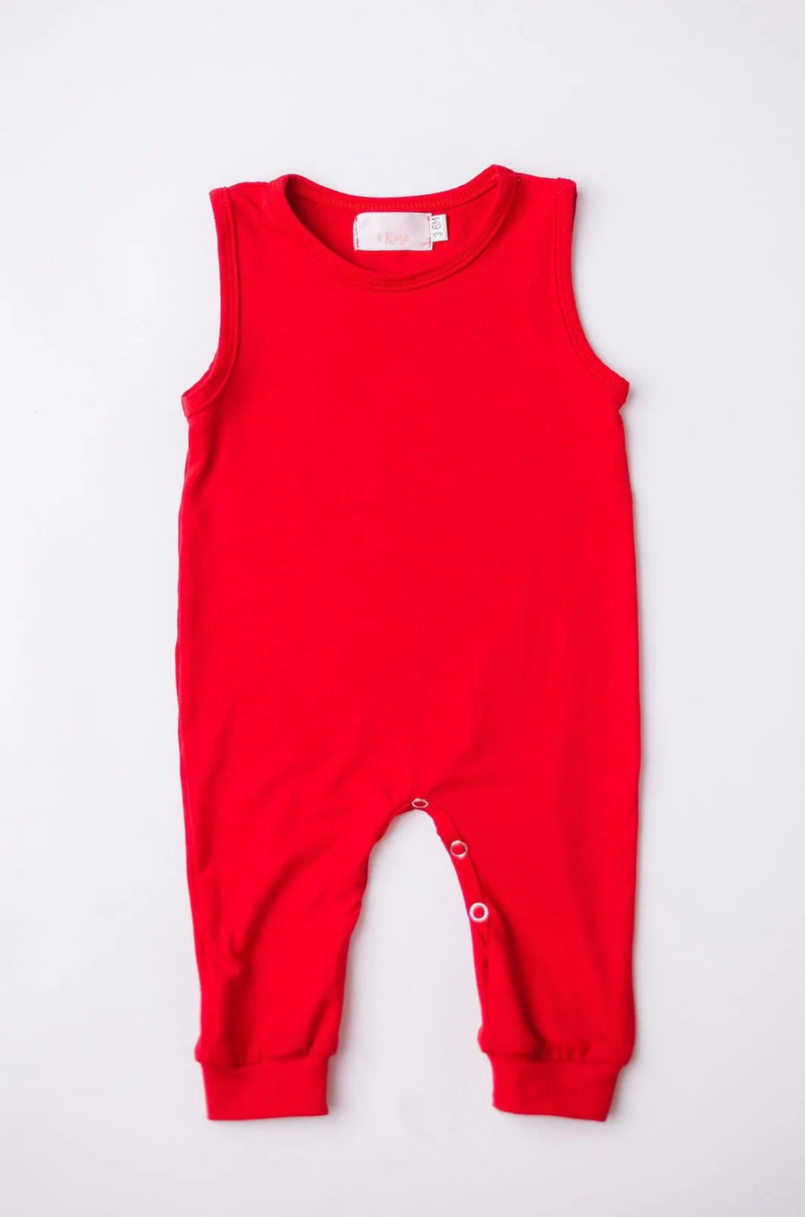 MILA + ROSE TANK ONESIE JOGGER | RED