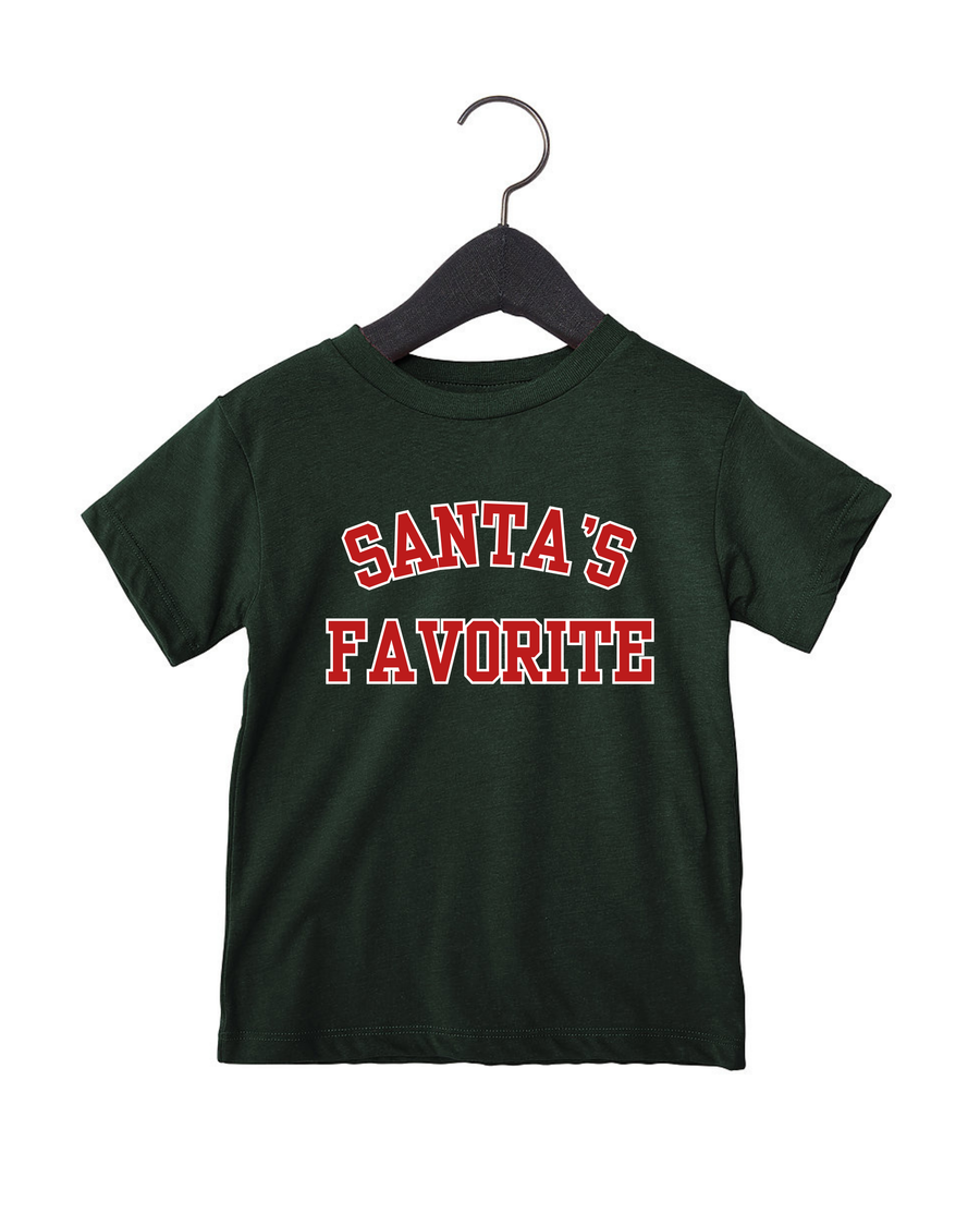 Santa's Favorite Varsity Tee