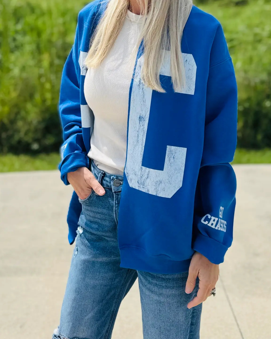 (PRE-ORDER) HAND-CUT CARDIGAN CUSTOM #1 FAN SWEATSHIRT | VARIOUS STYLES