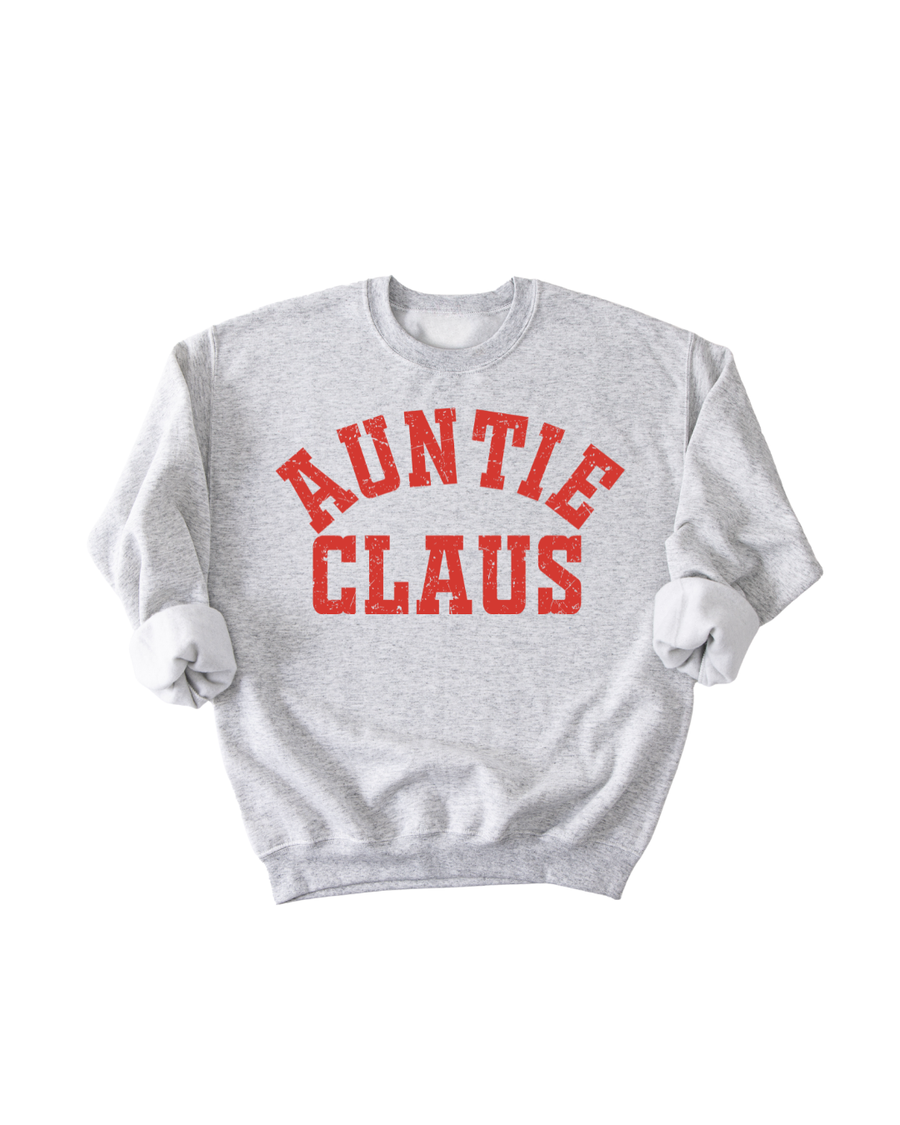 Auntie Claus Varsity Sweatshirt