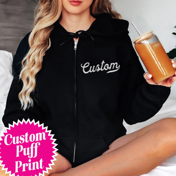 (PRE-ORDER) CUSTOM SHOP UNISEX FULL ZIP HOODIE | CUSTOMIZED