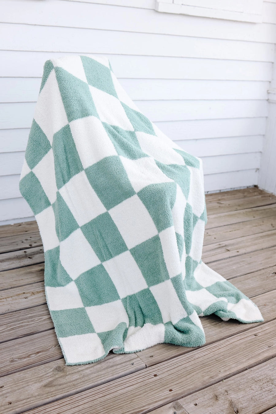 (PRE-ORDER) COZY CHECK CLOUD PLUSH BLANKET | 3 COLORS