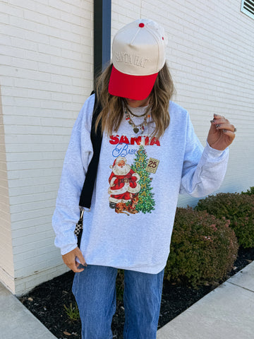 (PRE-ORDER) E+E SANTA BABY WOMEN'S CHRISTMAS SWEATSHIRT