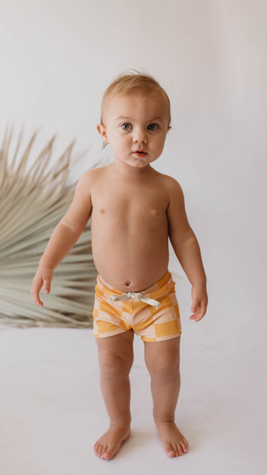 FOREVER FRENCH Sunny Checker | Euro Swim Short (COLLECTIVE)