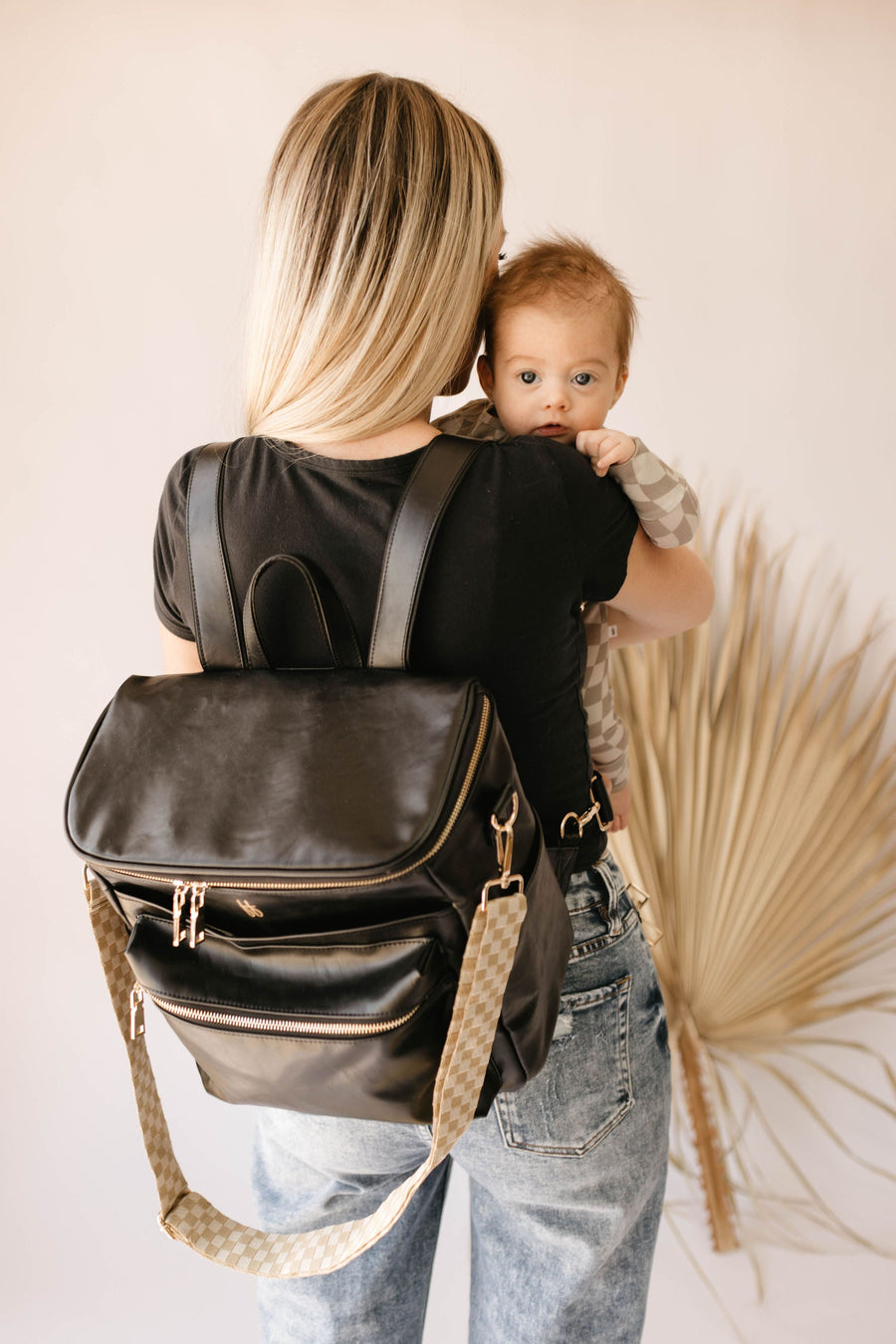FOREVER FRENCH Black | FF Diaper Bag (COLLECTIVE)
