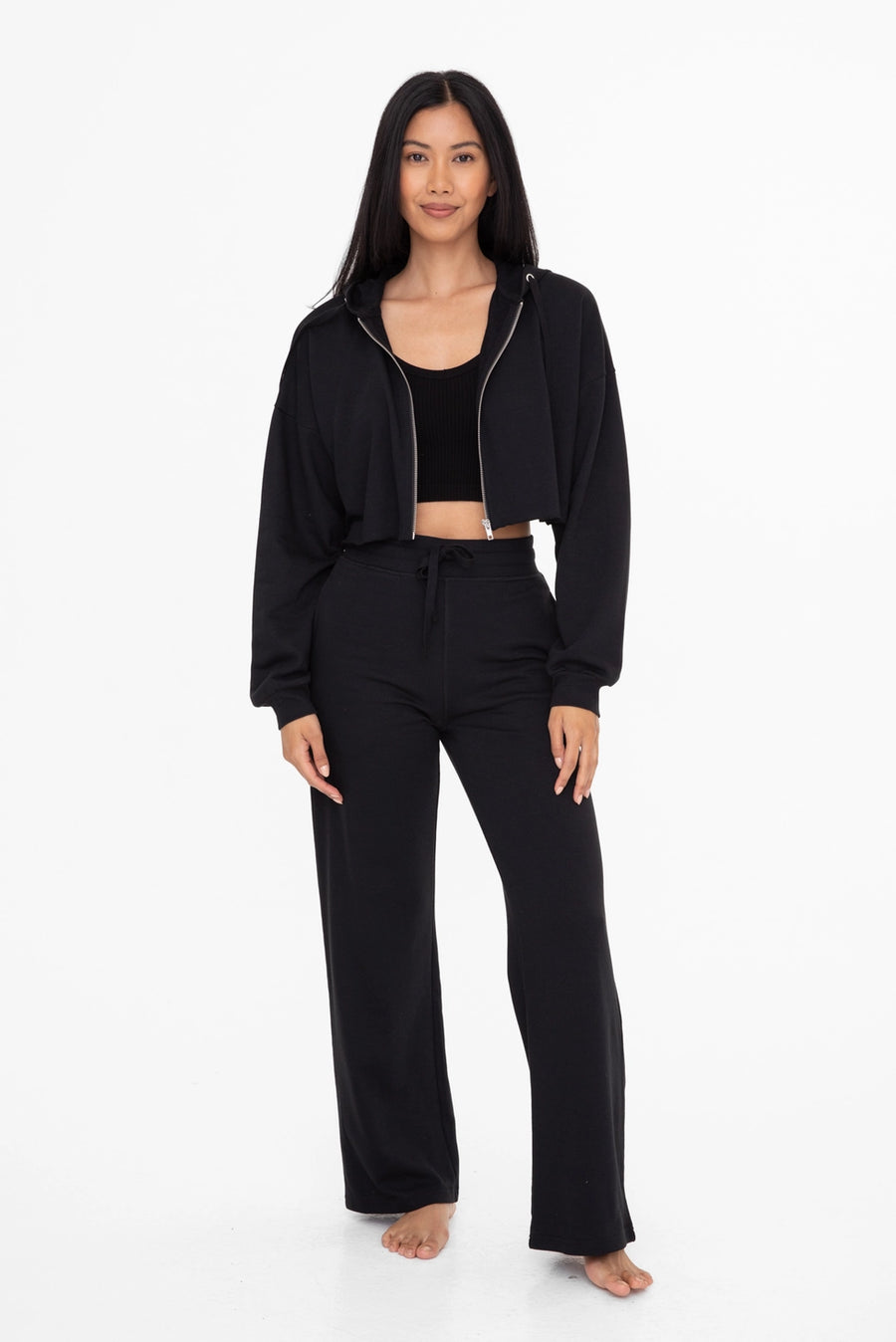 ASHLEIGH FRENCH TERRY WOMEN'S SWEATPANTS | NATURAL OR BLACK