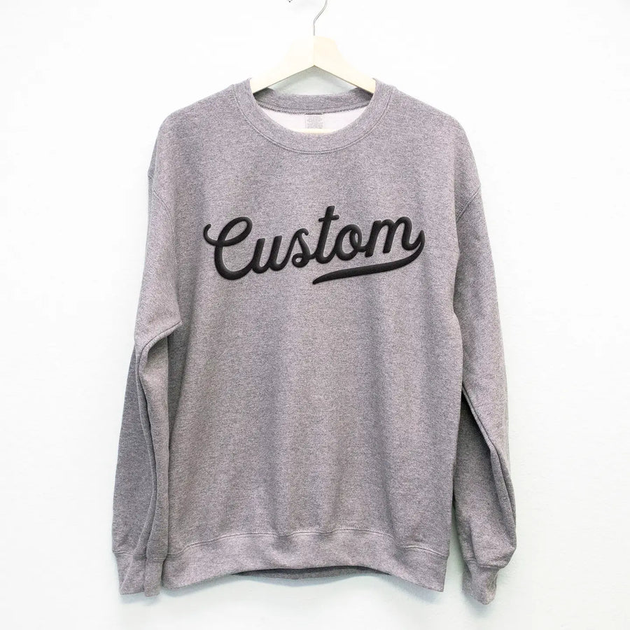 (PRE-ORDER) CUSTOM SHOP WOMEN'S PUFF PRINT SWEATSHIRTS