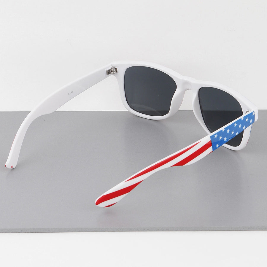 American Flag Wayfarer Sunglasses | Adult + Big Kid