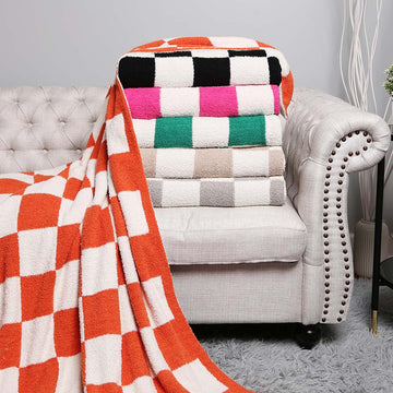 (PRE-ORDER) CHECK IT OUT CLOUD PLUSH BLANKET | VARIOUS COLORS