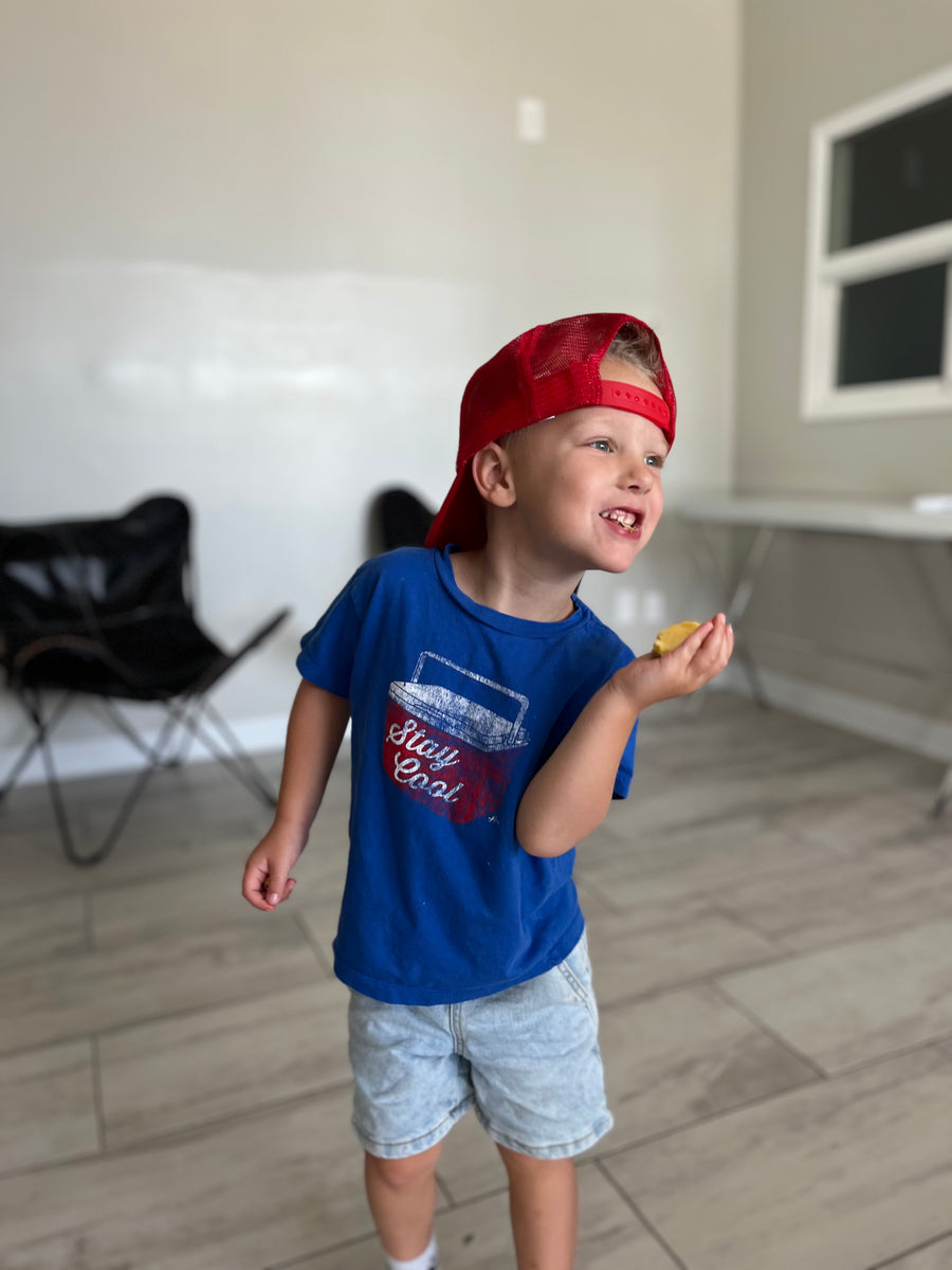 LEDGER STAY COOL TEE | YOUTH + TODDLER