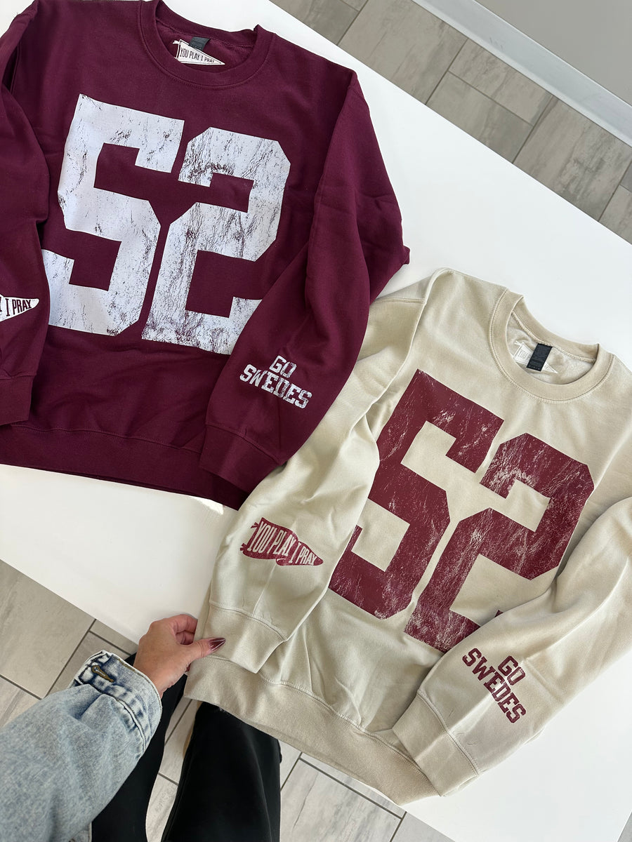 (PRE-ORDER) CUSTOM #1 FAN SWEATSHIRT | VARIOUS STYLES