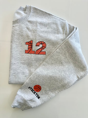 (PRE-ORDER)  HOMETOWN CUSTOM SWEATSHIRT | VARIOUS SPORTS