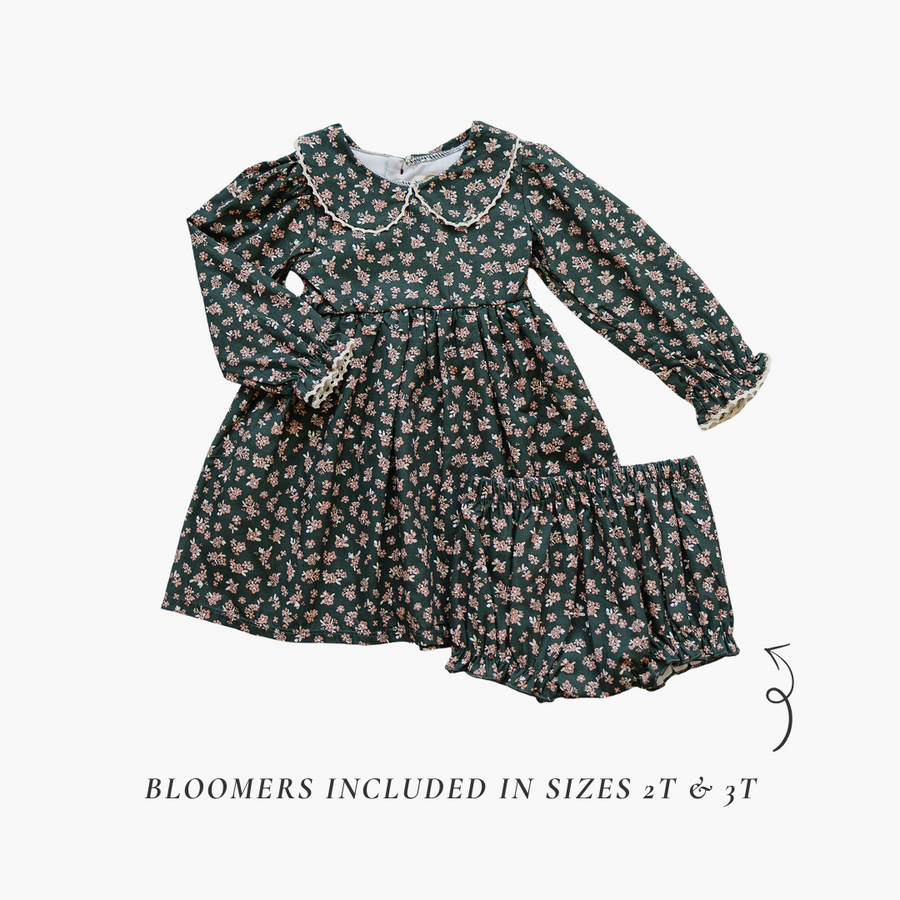 Olive Bloom Dress